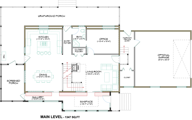 Aquarius 1-3640 - Main Level