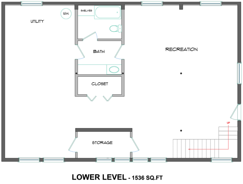 Arcadia 3248 +4 - Lower Level