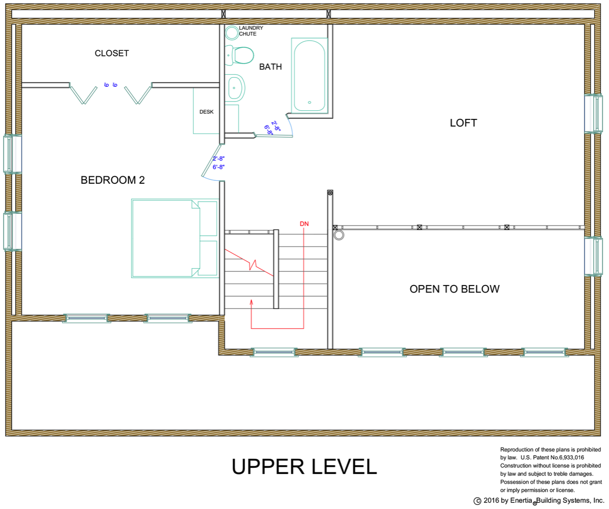 Blue Mountain Extreme Southwest View