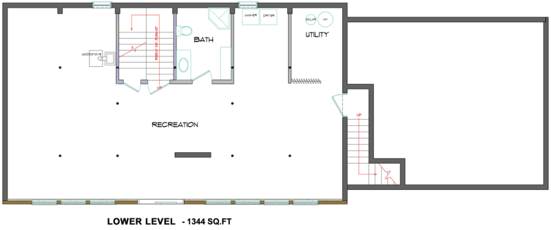 Brandywine 2848 - Lower Level