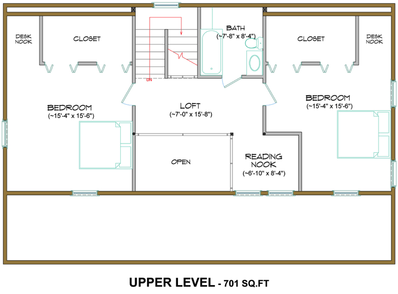 Brandywine 3248 - Upper Level