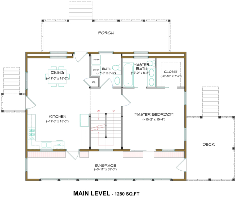 Equinox 3240 - Main Level