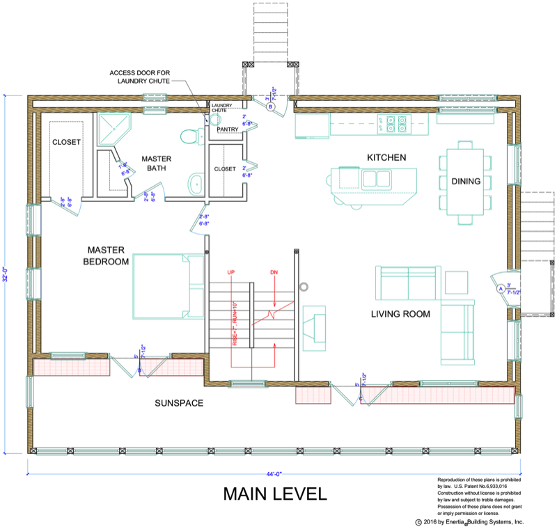 BMX 3244+1 - Main Level