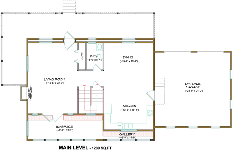 Genesis 2-3240 - Main Level