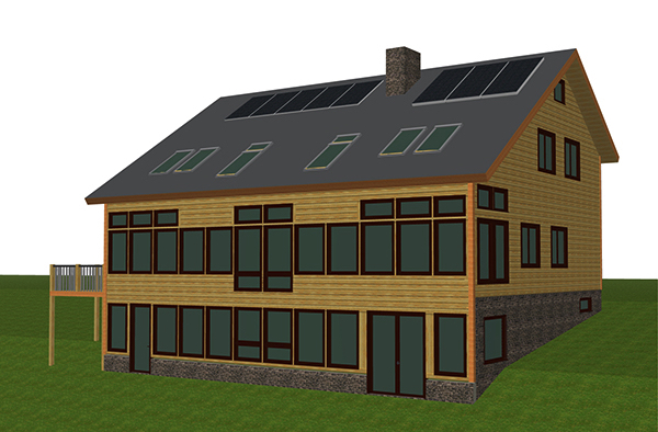 Southern Pines - Southeast View