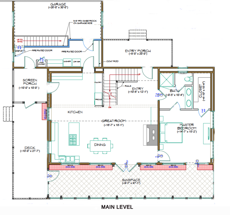 Southern Pines - Main Level